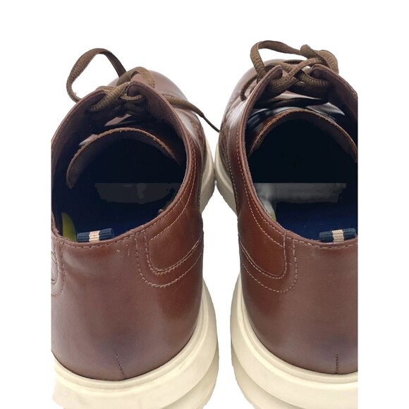 Cole Haan Men’s Brown Grand + Wingtip Oxford Dress Sneakers C36939 Size 13M - Picture 10 of 12